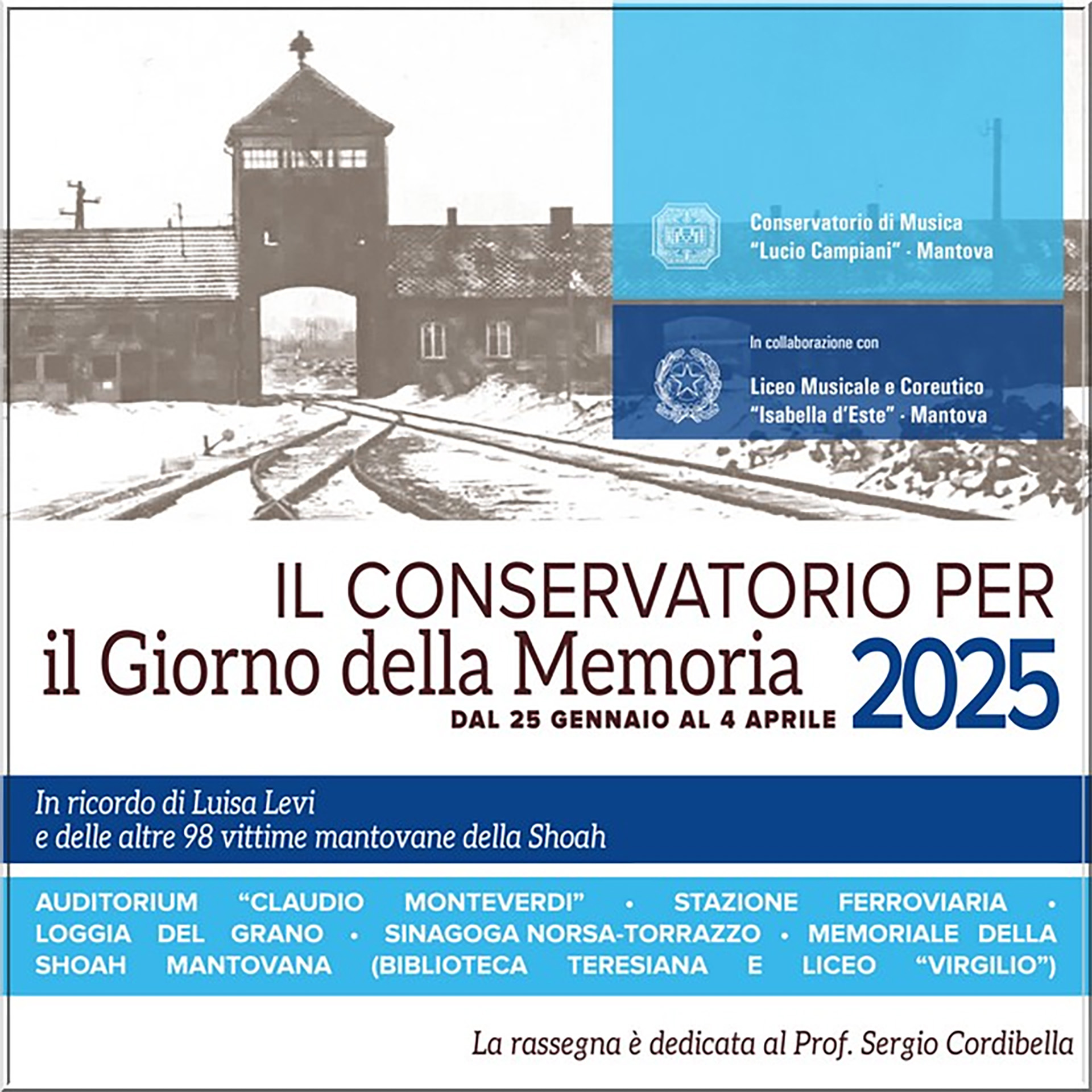 Mantova Giorno Memoria Locandina