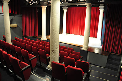 L'interno del Teatro di Palazzo d'Arco